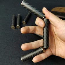 Juego de palos magnéticos inquietos metal fibra de carbono spinner juguete de alivio de estrés para adultos