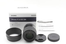 SIGMA 30mm F1.4 DC DN Contemporary Lens for Sony E Mount APS-C  TOP MINT  