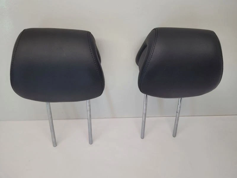 HYUNDAI AZERA RH LH 2012-2017 PAR DE REPOSACABEZAS DELANTERO CUERO NEGRO Foto 2 de 4