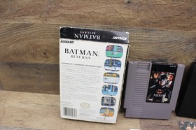 Vintage Batman Returns Nintendo NES In Box