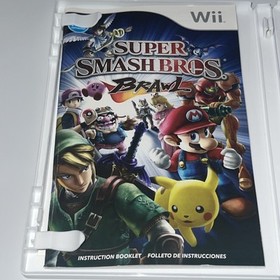 Super Smash Bros. Brawl (Nintendo Wii, 2008) CIB Complete Very Good TESTED!