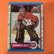 1989-90 Topps - Patrick Roy #17 Montreal Canadiens