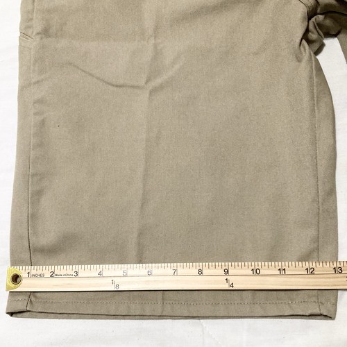 Dickies Shorts Men 38 (12” Inseam) Beige Chino Tech Media Pocket Durable Work - Picture 13 of 17