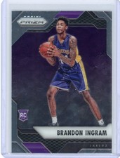 2016 Panini Prizm #131 Brandon Ingram Rookie RC Lakers