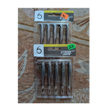 6th Sense Strobe Shaker 3.3 Masterclass Swimbait Silver Black 5 Pack