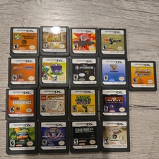 Nintendo DS Game Lot Of 17 Games