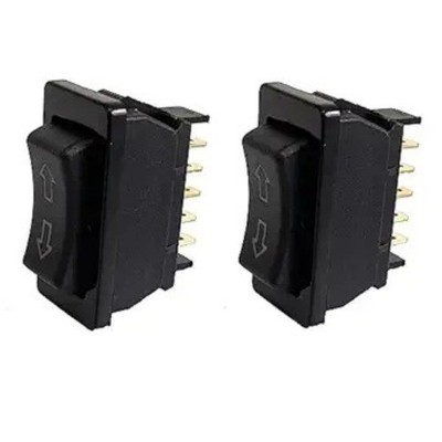 Universal 5-Pin Car Power Window Switch UP/Down Control for RV Slide O Size: 2