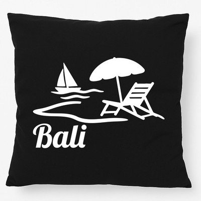 Kissen Bali Inselmotiv Indonesien Geschenkidee Bali Geschenk Präsent Mitbringsel