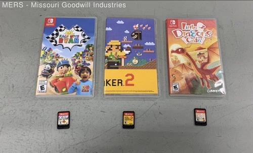 Lot of Nintendo Switch Super Mario Maker 2- Race With Ryan -Little Dragons Cafe