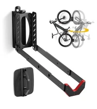 New monTEK Swivel Bike Wall Mount, Vertical Bike Hanger Up To 77lbs