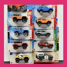 HOT WHEELS FORD BRONCO & CUSTOM BRONCO ~ Lot of 8
