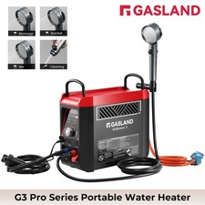 GASLAND Mobile Water Heater 6 kW Gas Hot Water Heater for Camping Caravan Travel