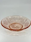 Vintage Federal Pink Sharon Cabbage Rose Depression Glass Berry Bowls~6" REPLACE