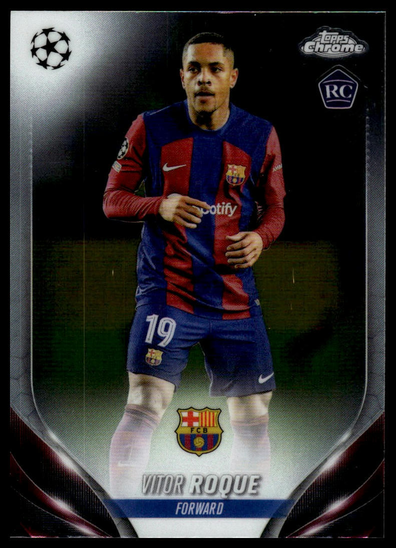 2023-24 Topps Chrome UEFA Club Competitions Vitor Roque #28