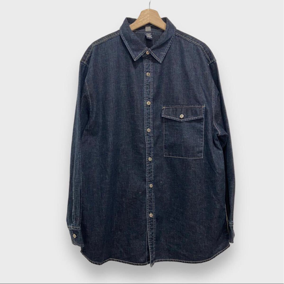 MARITHE FRANCOIS GIRBAUD denim shirt with back design and