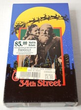 1947 MIRACLE ON 34TH STREET 1991 VHS TAPE NEW SEALED NATALIE WOOD WATERMARK
