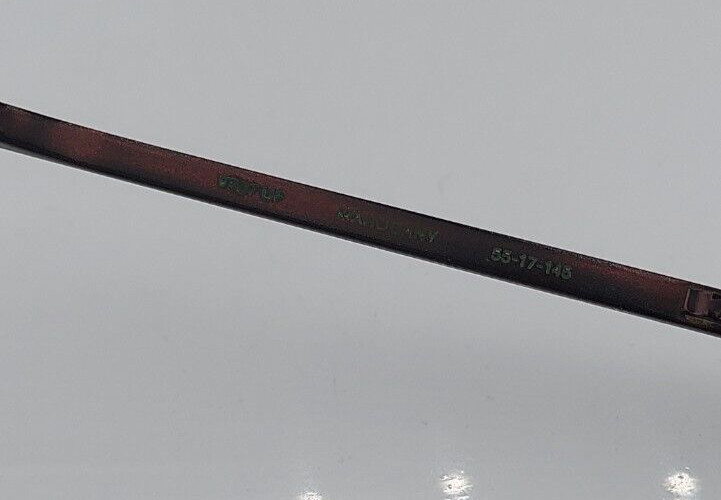 John Varvatos V237 Brown Rectangular Sunglasses F… - image 5