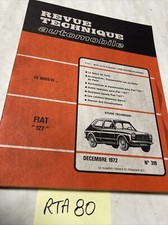 Revue technique Fiat 127
