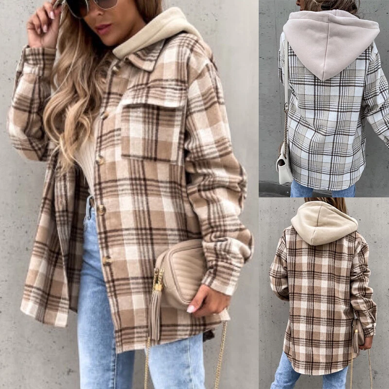 Hooded shacket discount