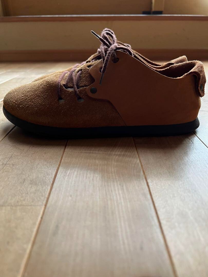BIRKENSTOCK MONTANA Lace Up Shoes Camel Brown Size 37 JP