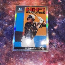 2022 Bowman Chrome CJ Abrams Hi-Fi Futures #HIFI-8 Padres Nationals