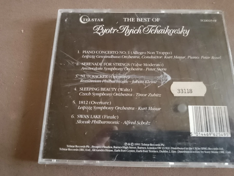 VARIOUS : P I Tchaikovsky: The  Best Of (CD) - Bild 2 von 2