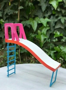Details About Miniature Dollhouse Fairy Garden Accessories Mini Swimming Pool Slide