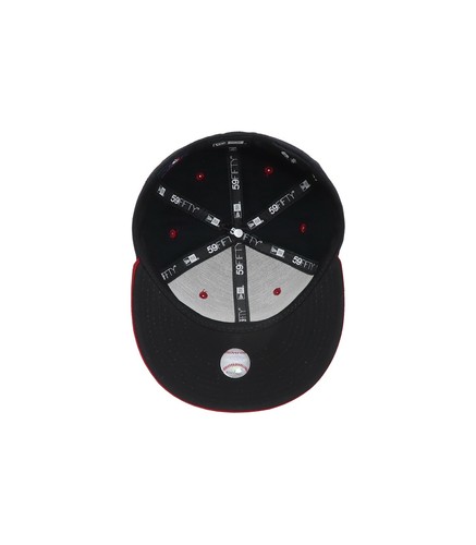 New Era 59Fifty Kids Boys Cap Washington National Youth Alternate Navy Red Hat - Picture 5 of 5