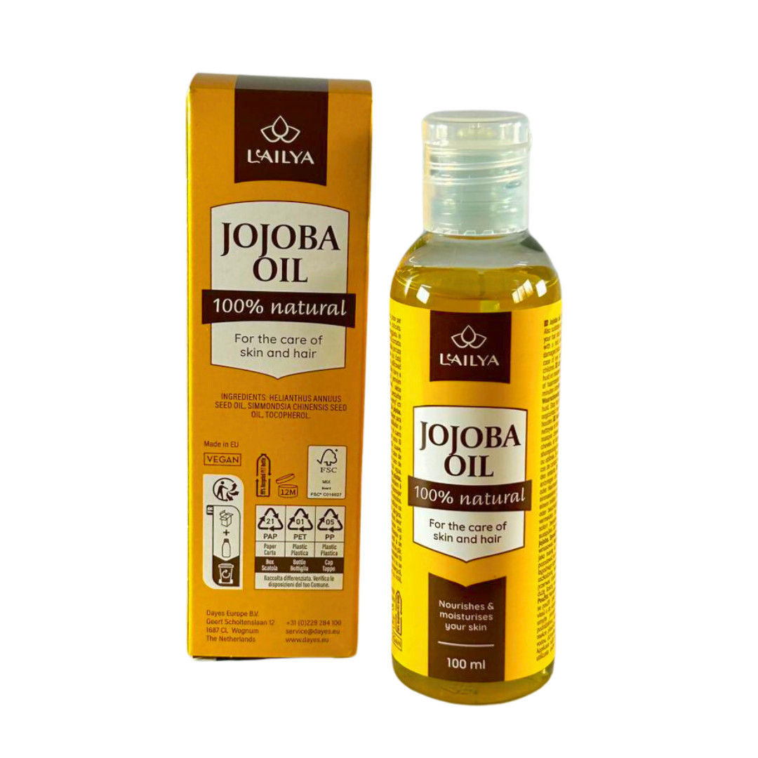 Jojoba-Öl kaltgepresst Hautöl Haaröl Massageöl Nägel Gesich vegan 100ml