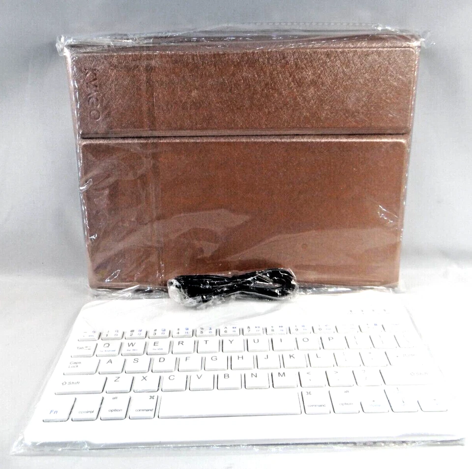 KVAGO iPad Keyboard Case 9.7 inch, Compatible w/ iPad 6th/5th Gen, Pink - Image 4 of 4