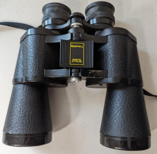 Vintage Bushnell Binoculars 10x50 Insta Focus 288ft at 1000 Yds Field 5.5 - Picture 2 of 8