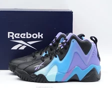 Size 8.5 Men's Reebok Kamikaze II Basketball Sneakers Digital Glow FY9784