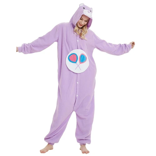 Glücksbärchi Tier-Kostüme Karneval Fasching Onesie Jumpsuit Einteiler Overall - Bild 10 von 21