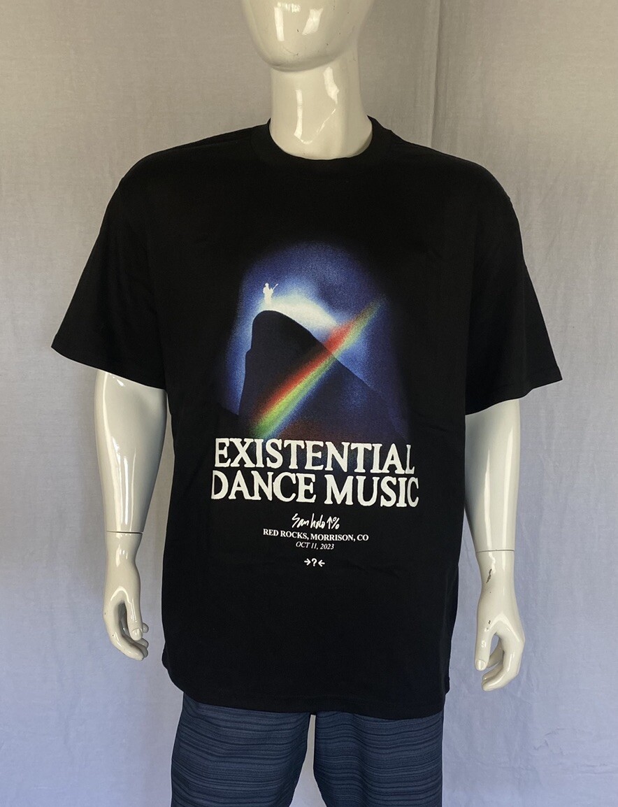 Existential Dance Music Graphic Tee (Black)