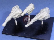 Resicast 1/35 US Machine Guns in Canvas Covers (0.50calx2 and 0.30calx1) 352306