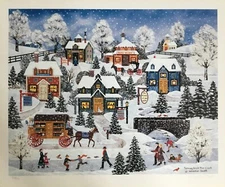 Jane Wooster Scott Signed & Numbered L/ED Lithograph " Turning Back The Clock "