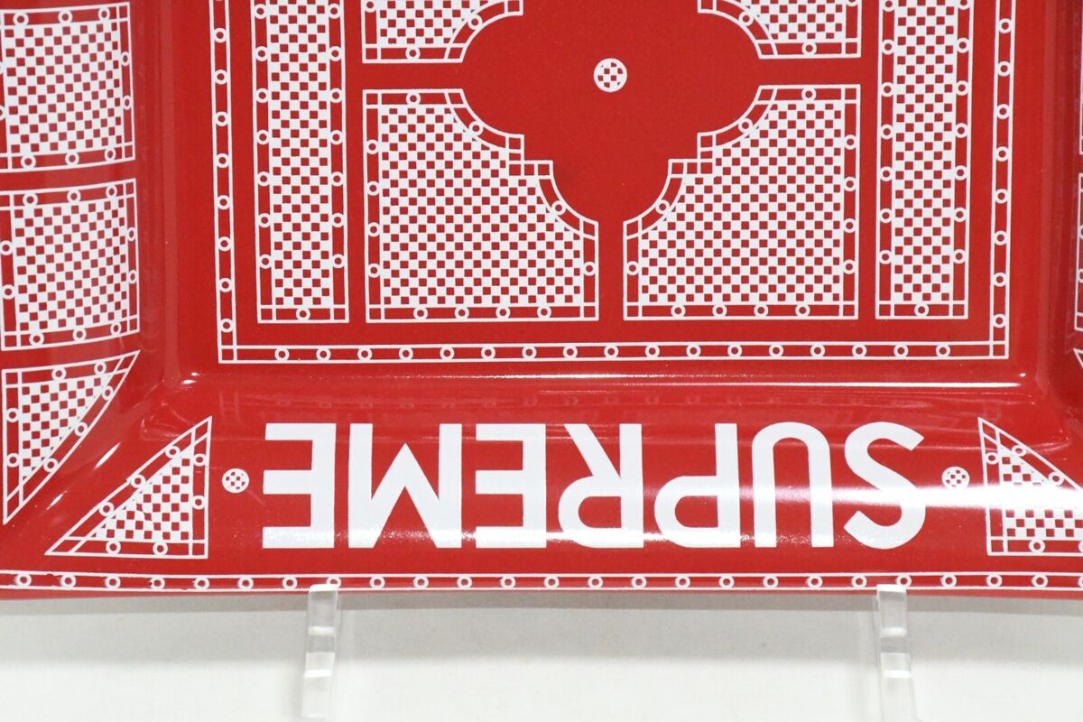 SUPREME Hermes Ceramic Change tray red Ashtray plate SUPREME Hermes Ceramic Change tray red Ashtray plate