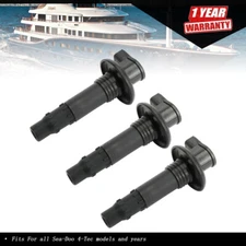 For SeaDoo RXP GTX RXT 130 155 185 215 255 260 3Pack Ignition Coil Stick