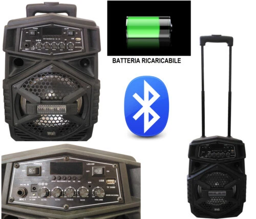 Impianti professionali con casse per il karaoke