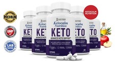 Keto Calm ACV Pills 1275 MG Stronger Than Gummies Keto Support 5 Bottles
