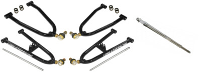 Lonestar Racing LSR Sport A-arms +2+1 Axcalibar Racing Axle Yamaha Yfz450 04-05