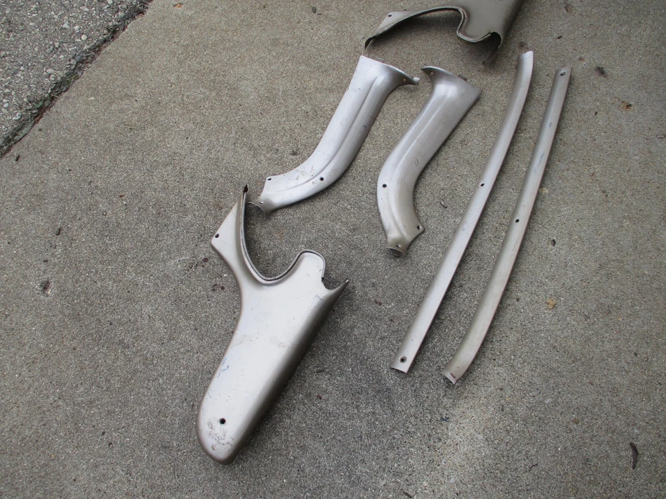 1960 Pontiac Catalina Star Chief Bonneville 4dr внутренняя отделка лобового стекла молдинг - Изображение 4 из 4