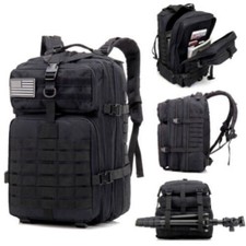 Tactical Molle Backpack 45L Rucksack Outdoor Military Hiking Camping Travel Bags