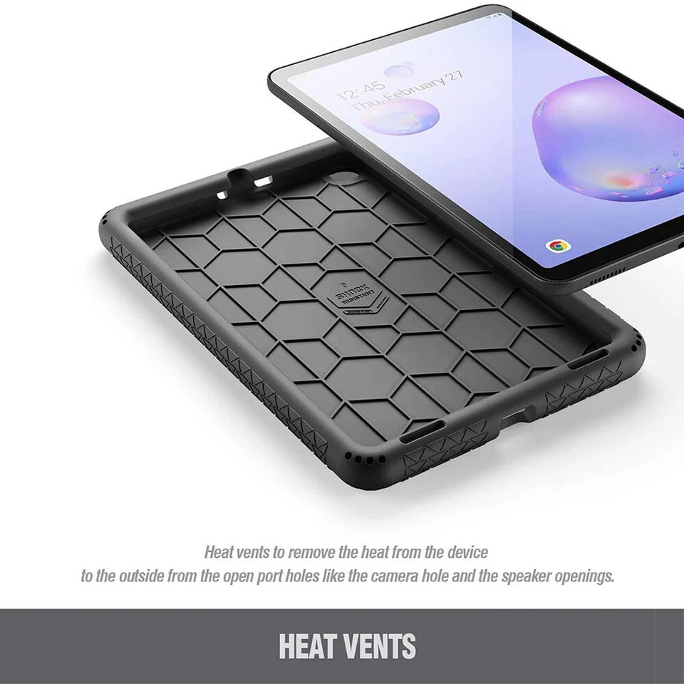 Heavy Duty Case For Galaxy Tab A9 A8 10.5 A7 A7 Lite Tablet Silicone Soft Cover - Image 4 of 4