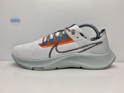 Nike Air Zoom Pegasus 38 MFS Grey White Running Gym Trainers UK Size 7 EUR 41 - 第 1/20 張圖片