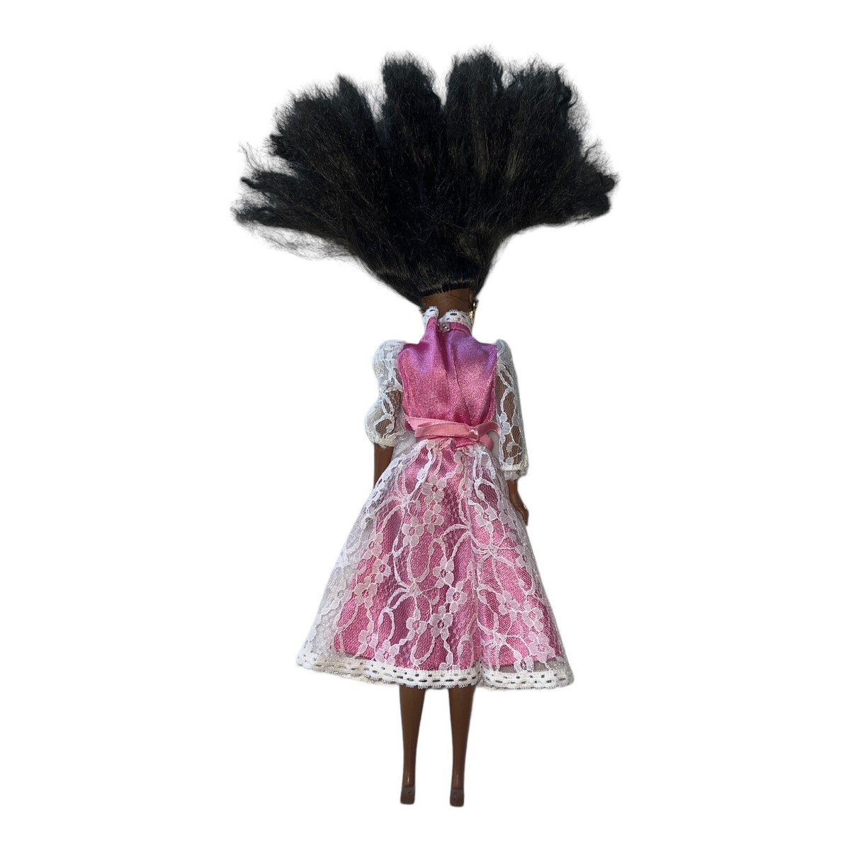 90s barbie black dress Barbie 07134 MIB 1990 Costume Ball African American Doll – Sell4Value main image 0