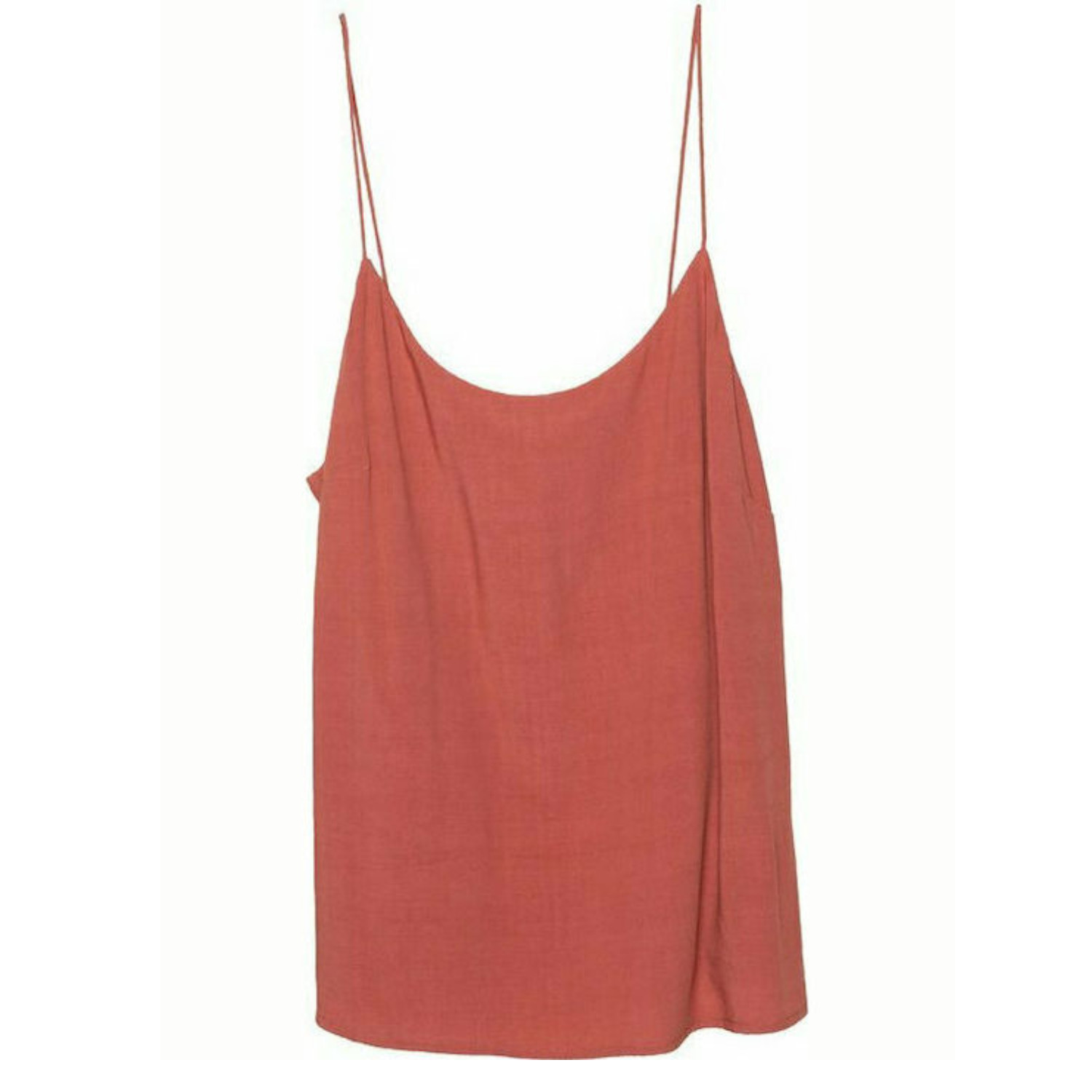 Damen SuperDry Ecovero Riemchen-Ками-Топ M