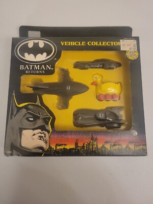 Vintage Batman Returns VEHICLE COLLECTOR SET 1992 ERTL Die Cast (Brand New)