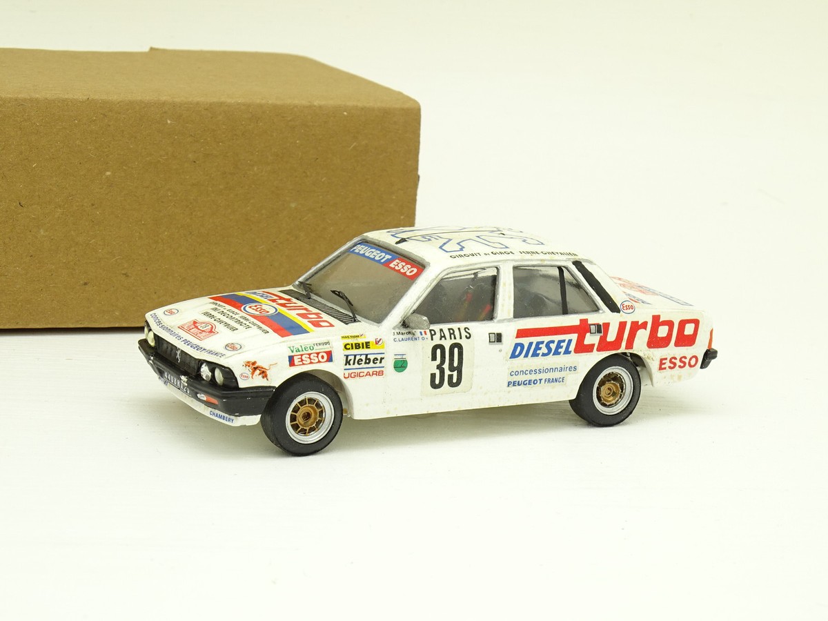 Tip Top CB Com Kit Monté SB 1/43 - Peugeot 505 TD Rallye