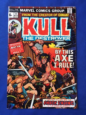 Kull the Destroyer #11 FN/VFN (7.0) MARVEL ( Vol 1 1973) Mike Ploog art